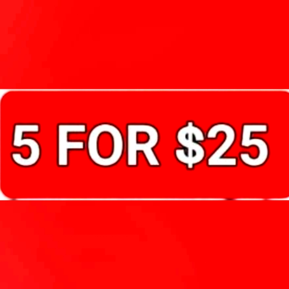 CHOOSE 5 FOR $25 MINIS SMALL GIFTS TARTE MAKEUP BATH & BODY LIPS HAND CREAM